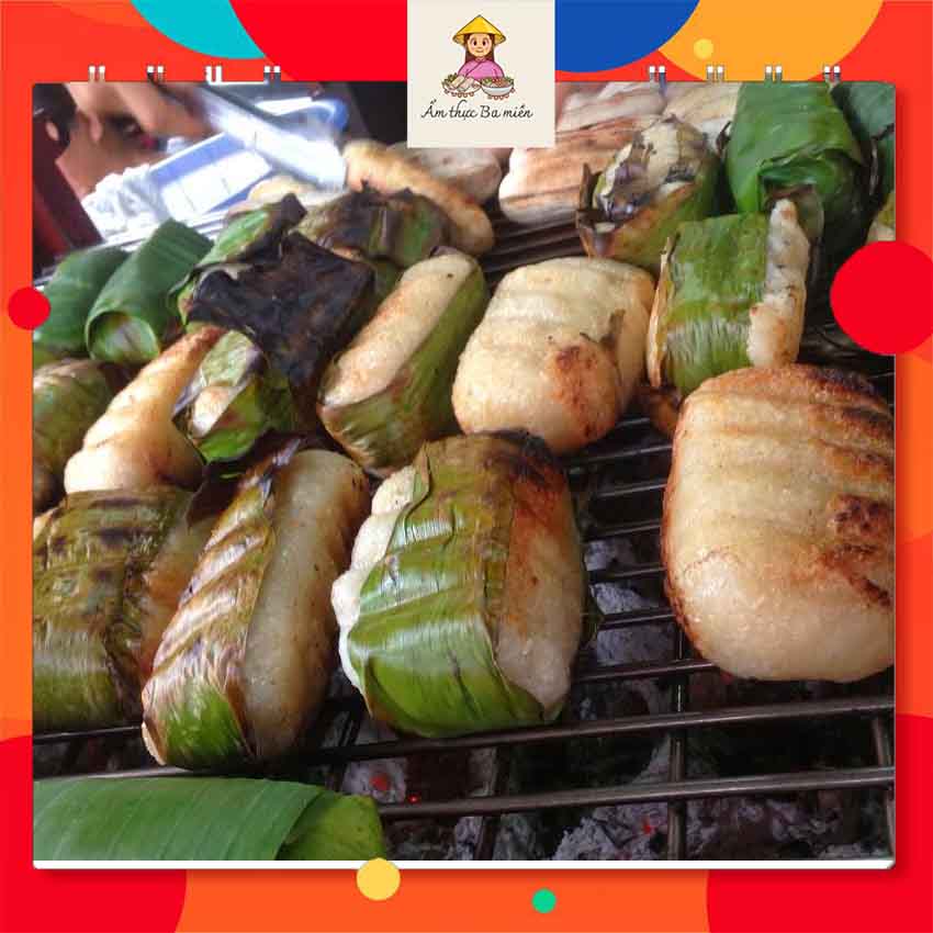 Chuối nếp nướng Cần Thơ