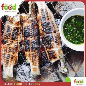 cá nướng Pác Ngòi hồ Ba Bể Bắc Kạn