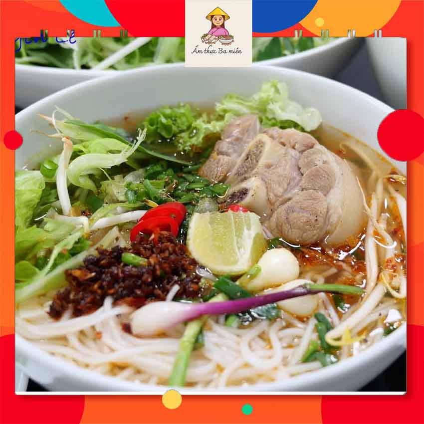 bún giò heo miền Nam