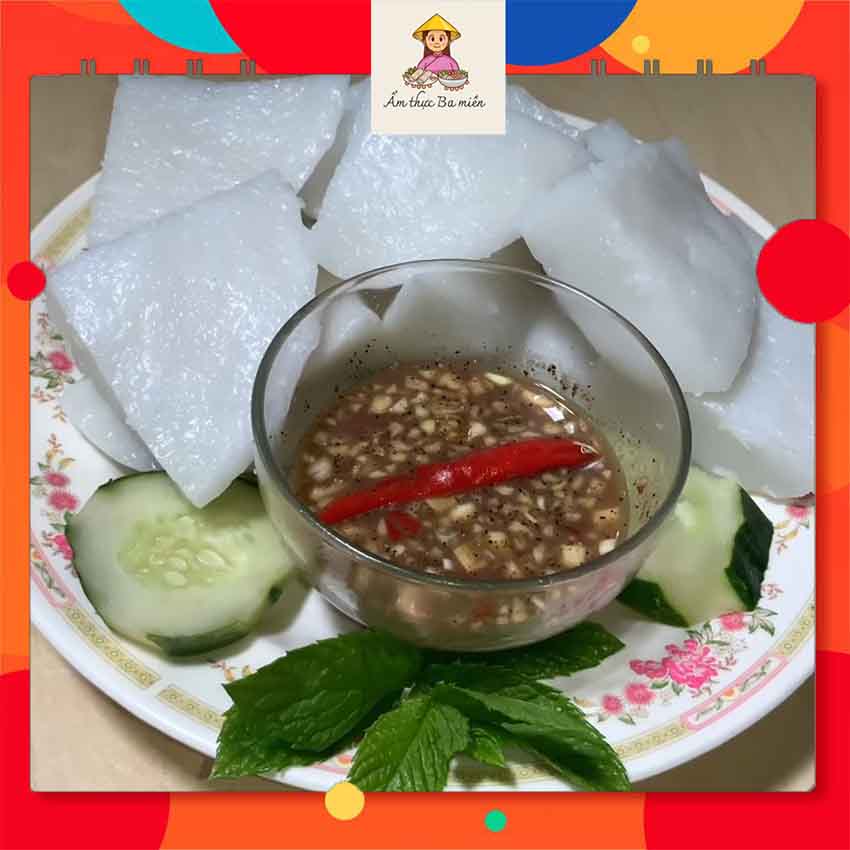 cách làm bánh đúc mặn miền Trung