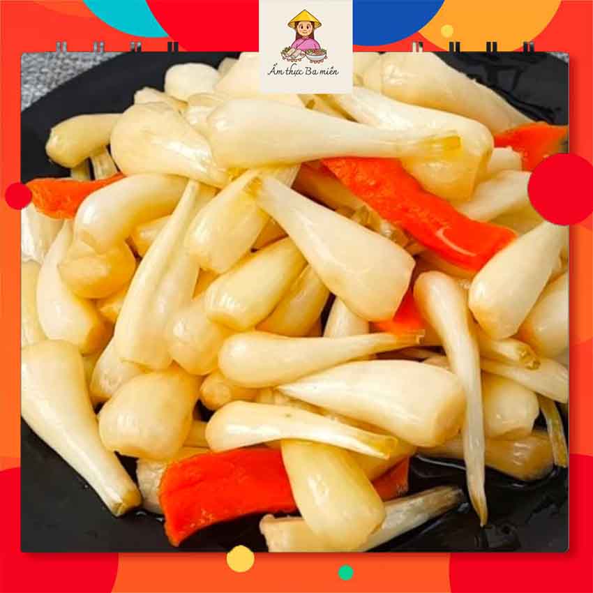 cách làm dưa kiệu miền Trung