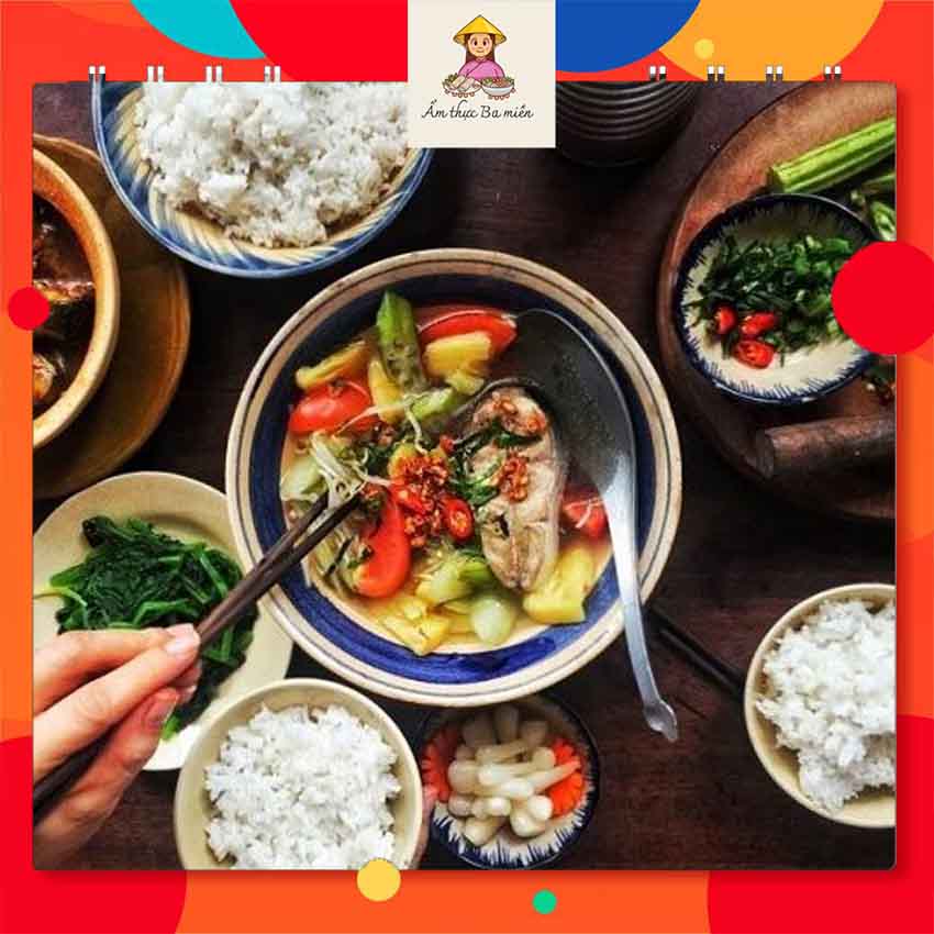món ngon gia đình cuối tuần miền Nam