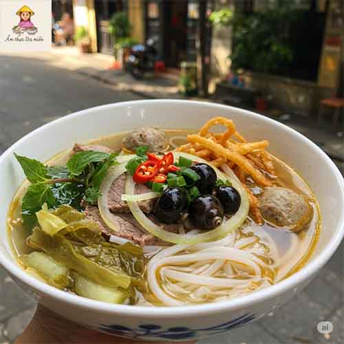 Cách làm bún chả ốc Hà Nội